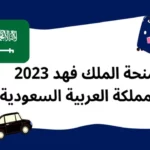 منحة الملك فهد 2023 بالمملكة العربية السعودية