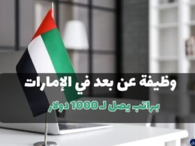 وظيفة عن بعد في الإمارات 2023 | بـراتب يصل لـ 1000 دولار