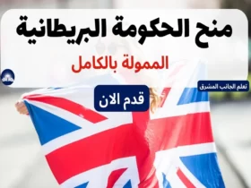 منح الحكومة البريطانية 2024 الممولة بالكامل