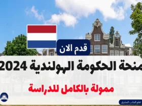 منحة الحكومة الهولندية 2024 ممولة بالكامل