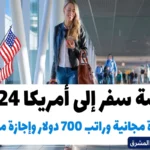 فرصة سفر إلى أمريكا 2024: تأشيرة مجانية وراتب 700 دولار وإجازة مدفوعة