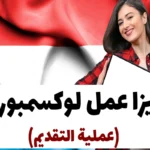 فيزا عمل لوكسمبورغ 2024 (عملية التقديم)