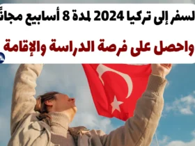 السفر إلى تركيا 2024 لمدة 8 أسابيع مجانًا واحصل على فرصة الدراسة والإقامة