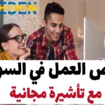 فرص العمل في السويد مع تأشيرة مجانية 2024