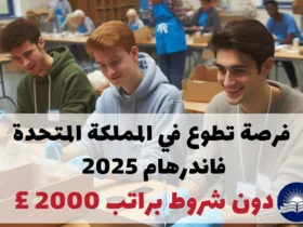 فرصة تطوع في المملكة المتحدة فاندرهام 2025