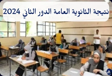 نتيجة الدور الثاني للثانوية العامة 2024: آخر التحديثات وكيفية الاستعلام بسهولة